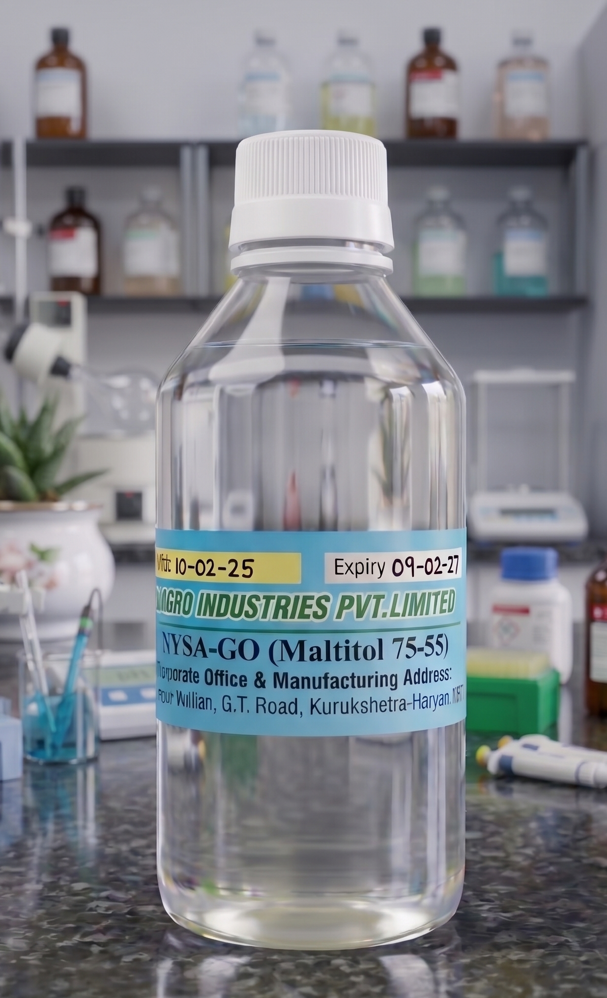 Maltitol 75/55 (MYSA-GO 75/55) product bottle