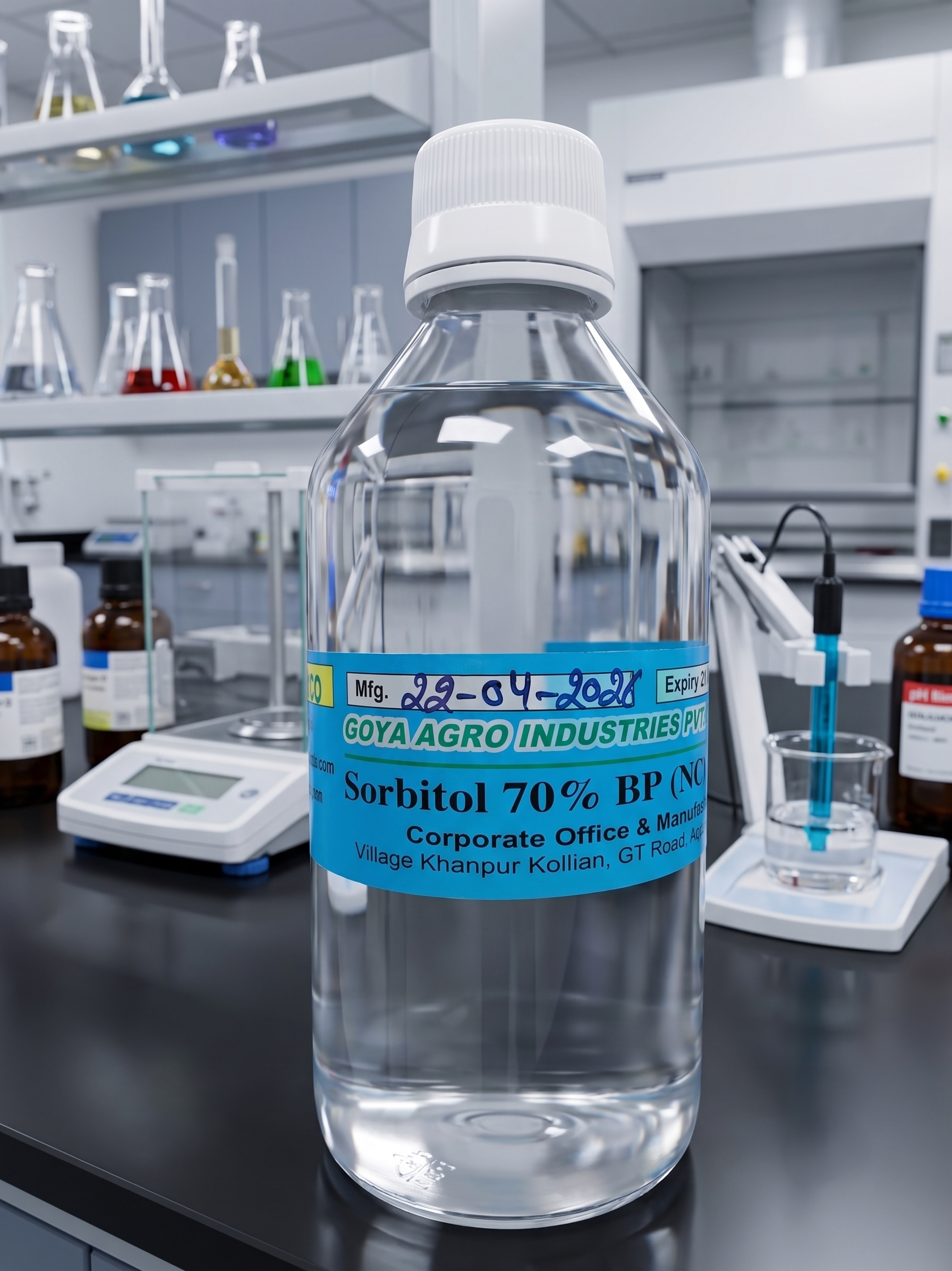 Sorbitol 70% product bottle